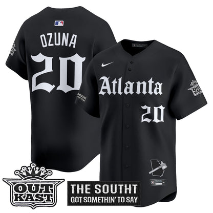 ATL 'Gothic South x Outkast Edition' Vapor Premier Limited Jersey - All Stitched