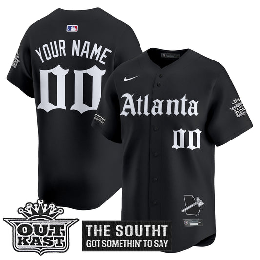 ATL 'Gothic South x Outkast Edition' Vapor Premier Limited Custom Jersey - All Stitched