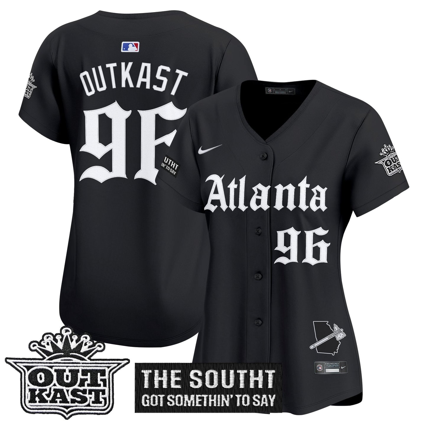 Women's ATL 'Gothic South x Outkast Edition' Vapor Premier Limited Jersey - All Stitched