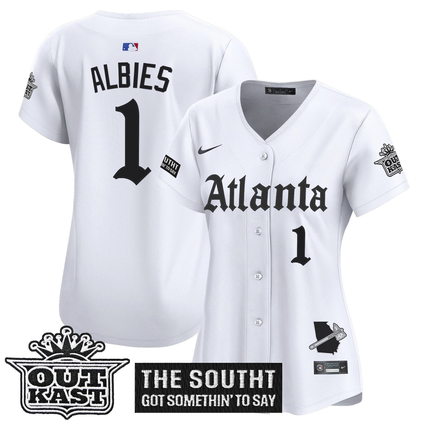 Women's ATL 'Gothic South x Outkast Edition' Vapor Premier Limited Jersey - All Stitched