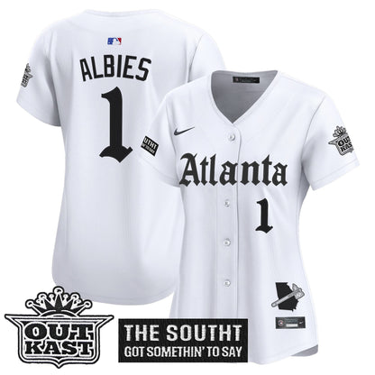 Women's ATL 'Gothic South x Outkast Edition' Vapor Premier Limited Jersey - All Stitched