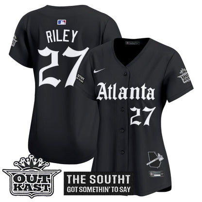 Women's ATL 'Gothic South x Outkast Edition' Vapor Premier Limited Jersey - All Stitched
