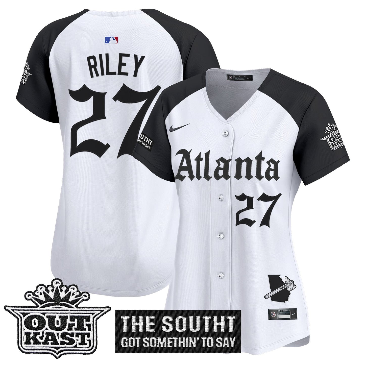 Women's ATL 'Gothic South x Outkast Edition' Vapor Premier Limited Jersey - All Stitched