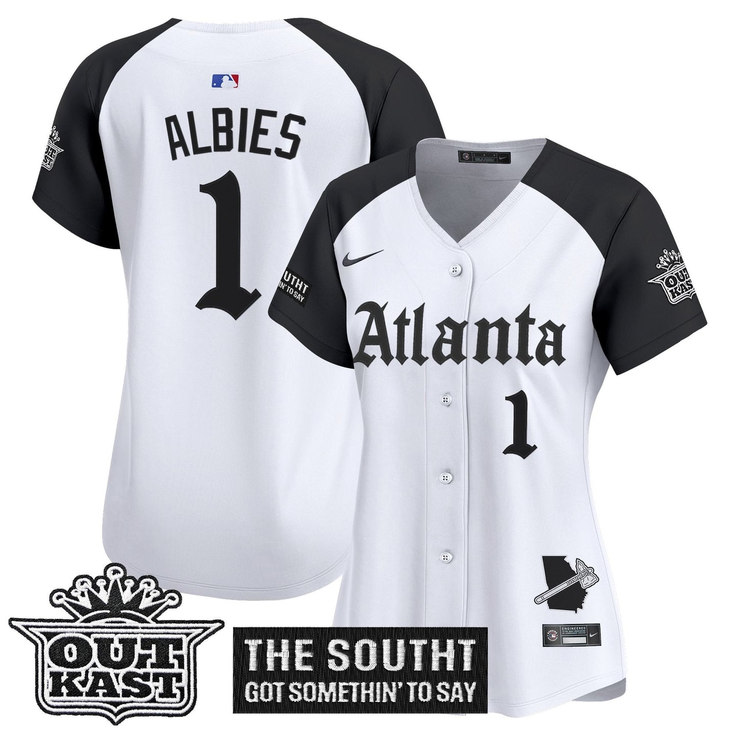 Women's ATL 'Gothic South x Outkast Edition' Vapor Premier Limited Jersey - All Stitched
