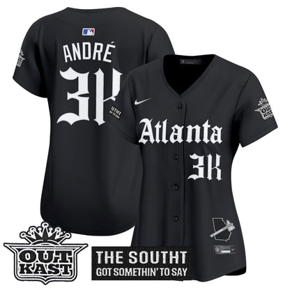 Women's ATL 'Gothic South x Outkast Edition' Vapor Premier Limited Jersey - All Stitched