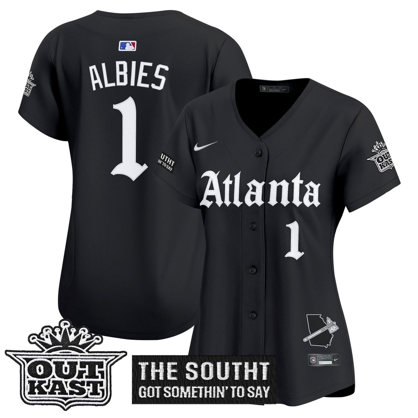 Women's ATL 'Gothic South x Outkast Edition' Vapor Premier Limited Jersey - All Stitched