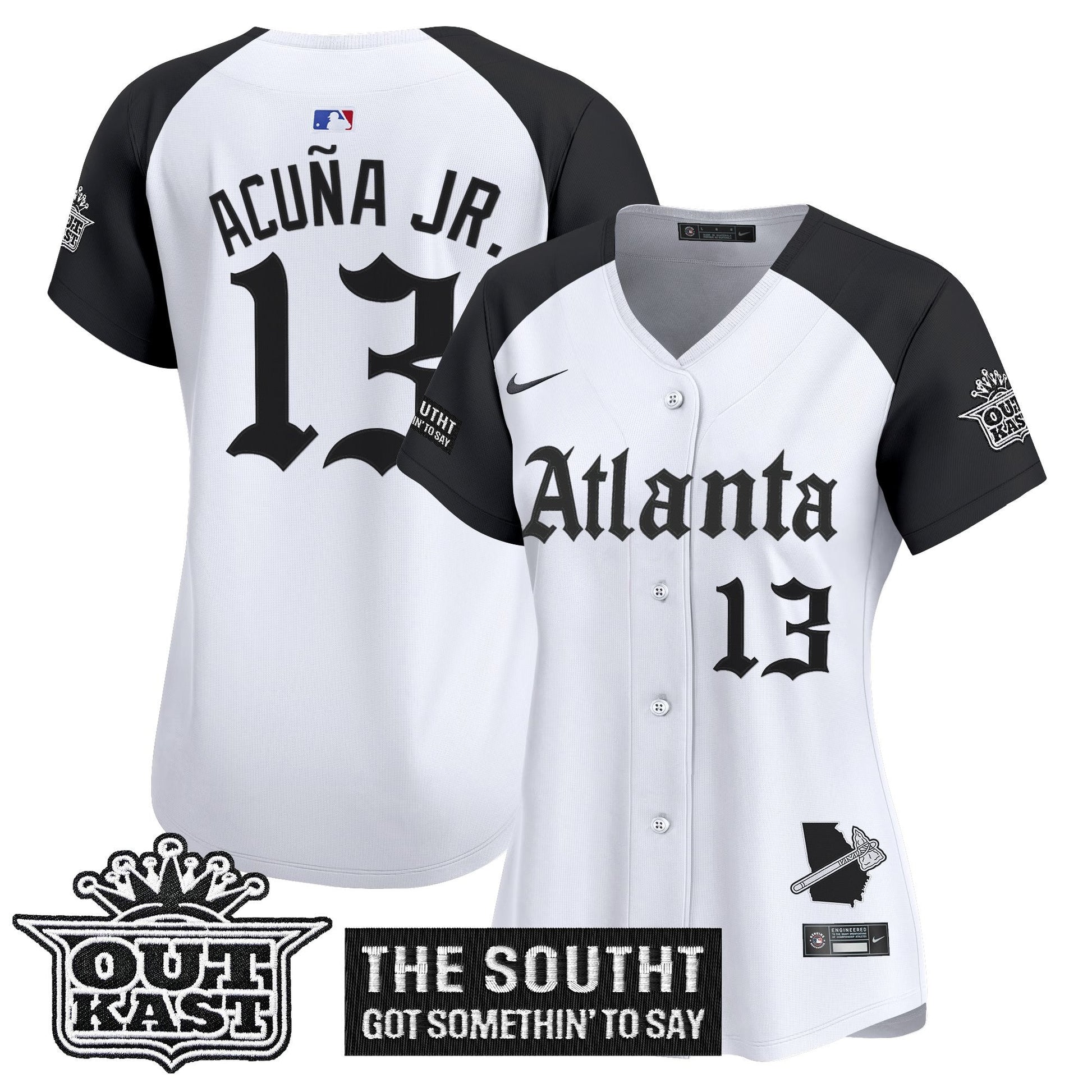Women's ATL 'Gothic South x Outkast Edition' Vapor Premier Limited Jersey - All Stitched