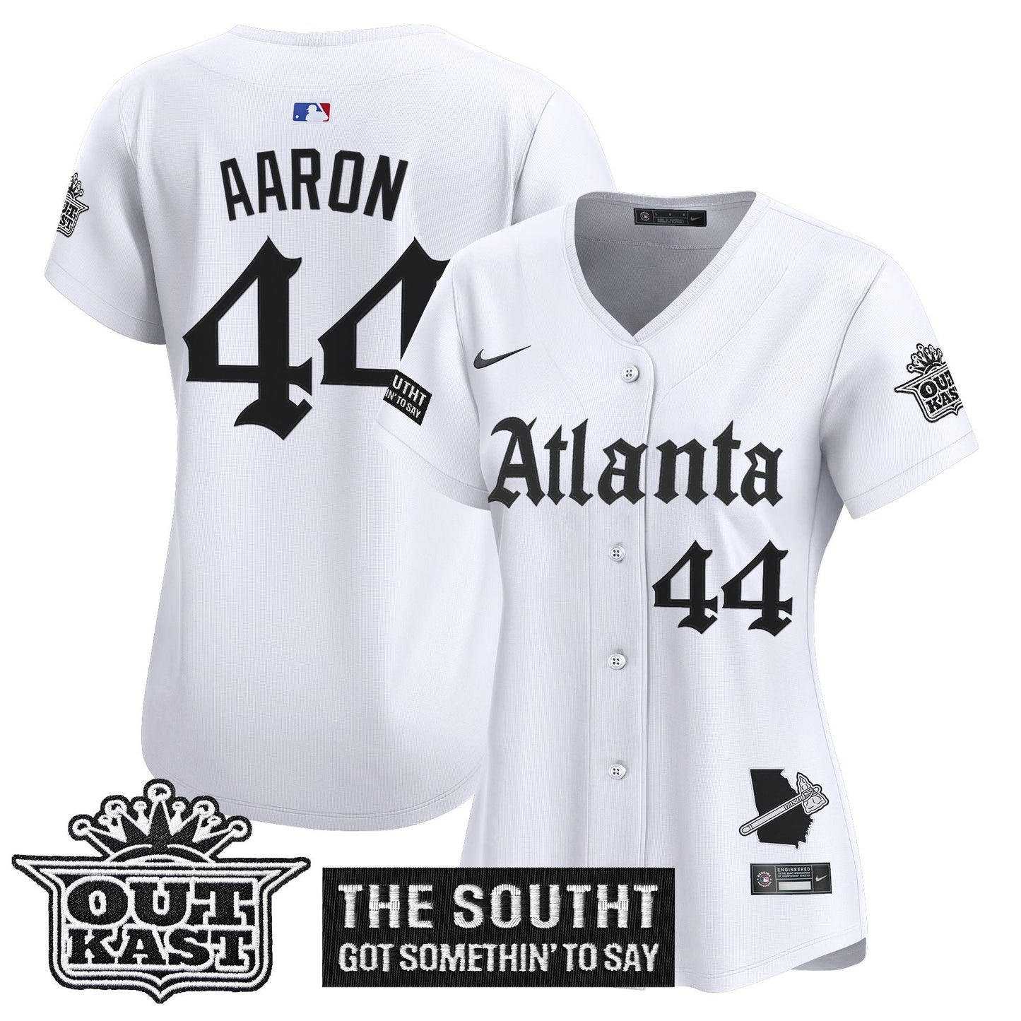 Women's ATL 'Gothic South x Outkast Edition' Vapor Premier Limited Jersey - All Stitched