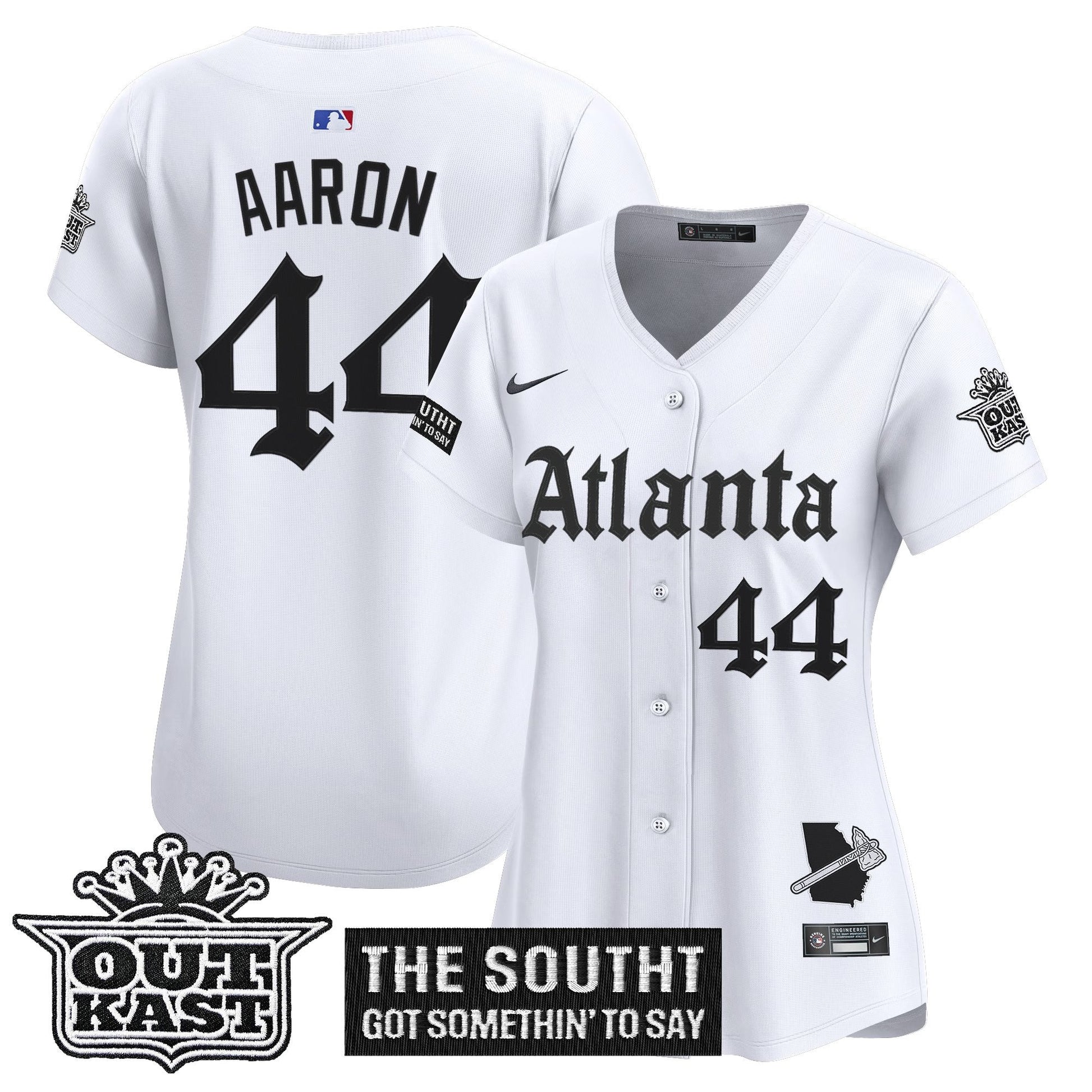 Women's ATL 'Gothic South x Outkast Edition' Vapor Premier Limited Jersey - All Stitched
