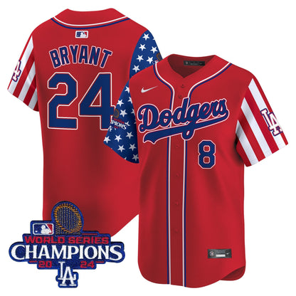 Men's Dodgers 2025 Memorial Day Vapor Premier Limited Jersey - All Stitched