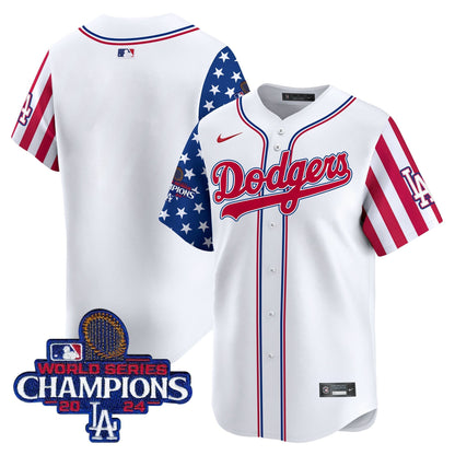 Men's Dodgers 2025 Memorial Day Vapor Premier Limited Jersey - All Stitched