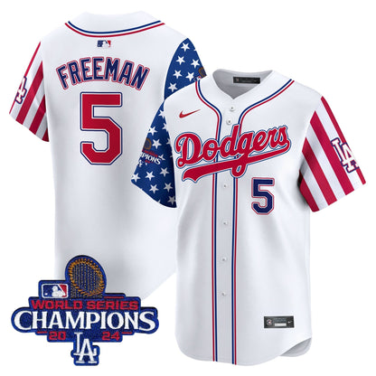 Men's Dodgers 2025 Memorial Day Vapor Premier Limited Jersey - All Stitched