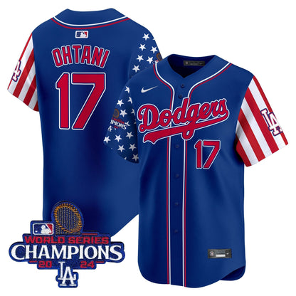 Men's Dodgers 2025 Memorial Day Vapor Premier Limited Jersey - All Stitched