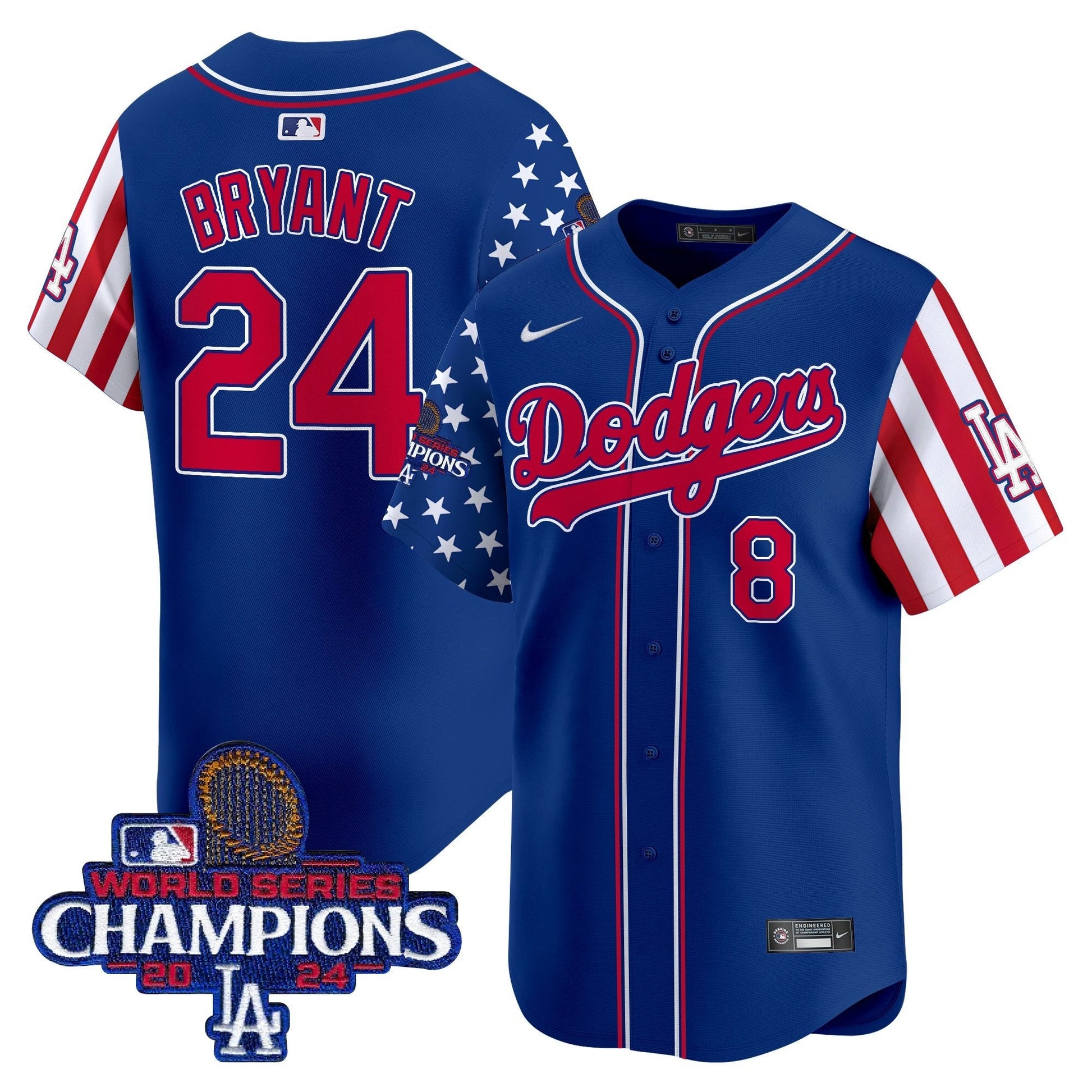 Men's Dodgers 2025 Memorial Day Vapor Premier Limited Jersey - All Stitched