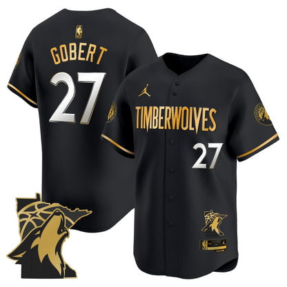 Men's Minnesota Timberwolves 2025 Vapor Baseball Jersey - All Stitched