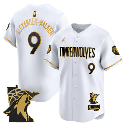 Men's Minnesota Timberwolves 2025 Vapor Baseball Jersey - All Stitched