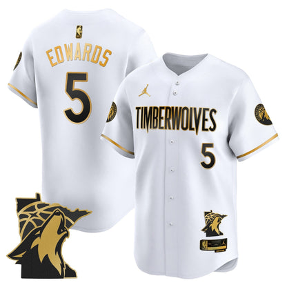 Men's Minnesota Timberwolves 2025 Vapor Baseball Jersey - All Stitched