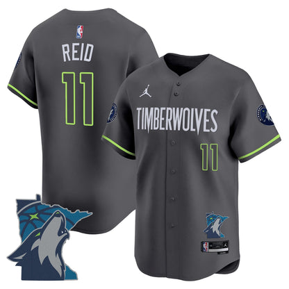 Men's Minnesota Timberwolves 2025 Vapor Baseball Jersey - All Stitched