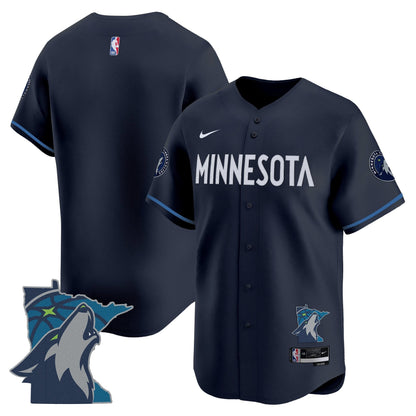 Men's Minnesota Timberwolves 2025 Vapor Baseball Jersey - All Stitched