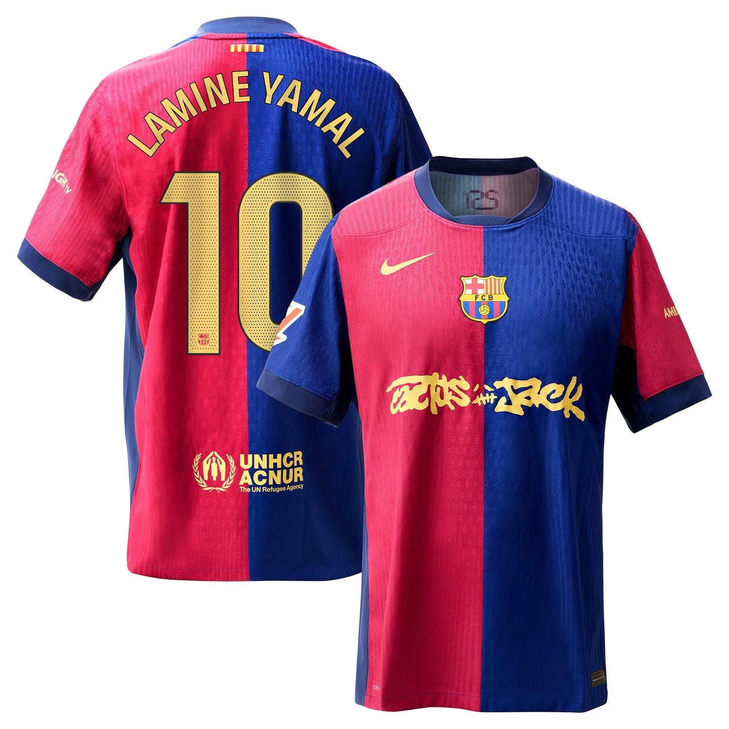 Men's FC Barcelona x Travis Scott Edition 2024/25 Limited Jersey