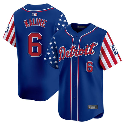 Men's Detroit Tigers 2025 Independence Day Vapor Premier Limited Jersey - All Stitched