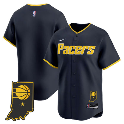 Men's Indiana Pacers Vapor Baseball Jersey - All Stitched