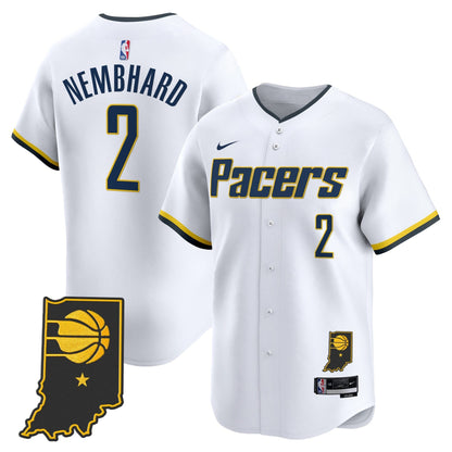 Men's Indiana Pacers Vapor Baseball Jersey - All Stitched