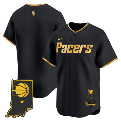 Men's Indiana Pacers Vapor Baseball Jersey - All Stitched