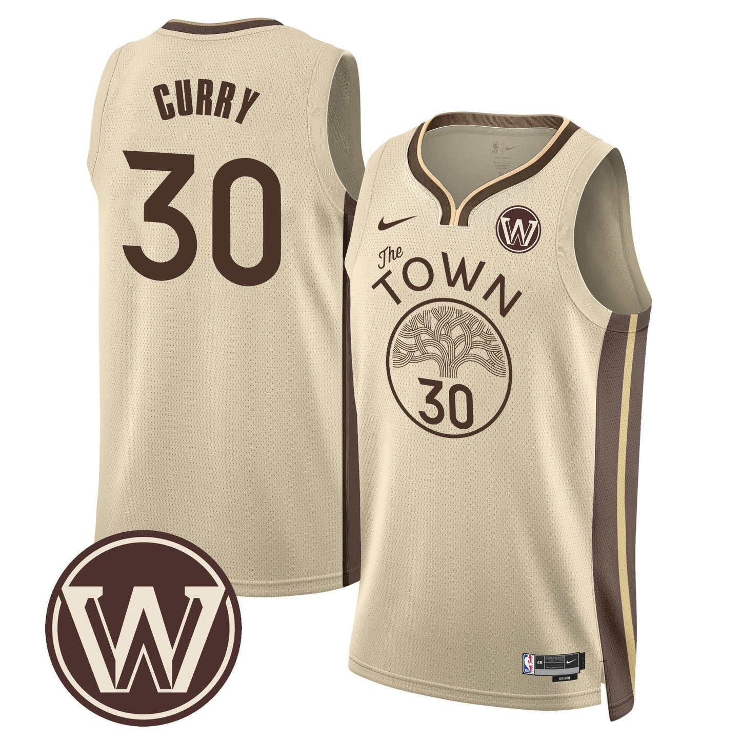Golden State Warriors 2025-26 City Jersey - All Stitched