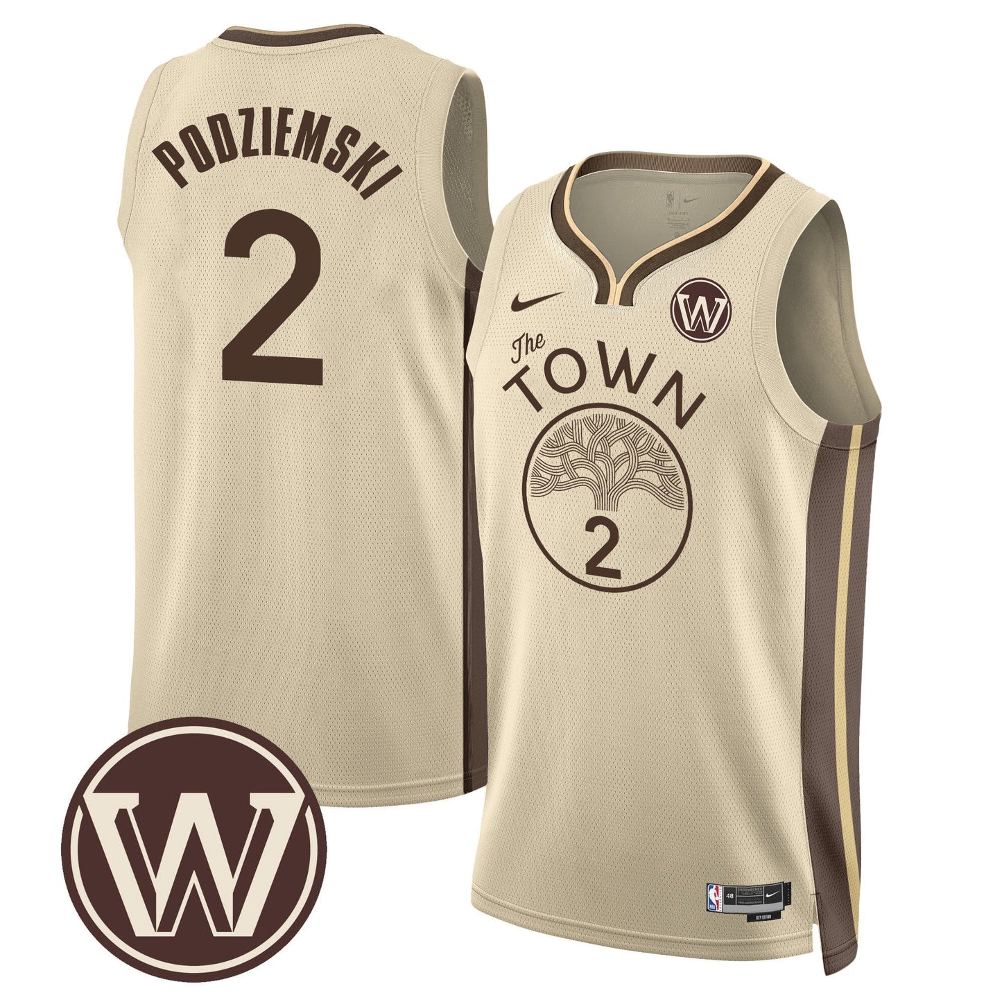 Golden State Warriors 2025-26 City Jersey - All Stitched