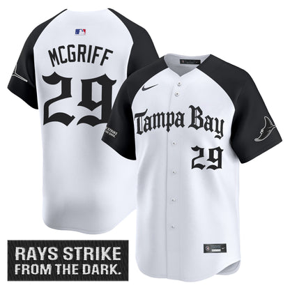 Men's Tampa Bay Rays 'Gothic Deepwater Edition' Vapor Premier Limited Jersey - All Stitched