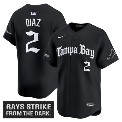 Men's Tampa Bay Rays 'Gothic Deepwater Edition' Vapor Premier Limited Jersey - All Stitched