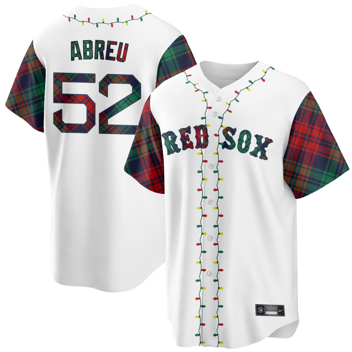 Boston Red Sox Christmas in July Jersey - All Stitched