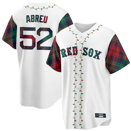 Boston Red Sox Christmas in July Jersey - All Stitched