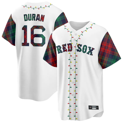 Boston Red Sox Christmas in July Jersey - All Stitched