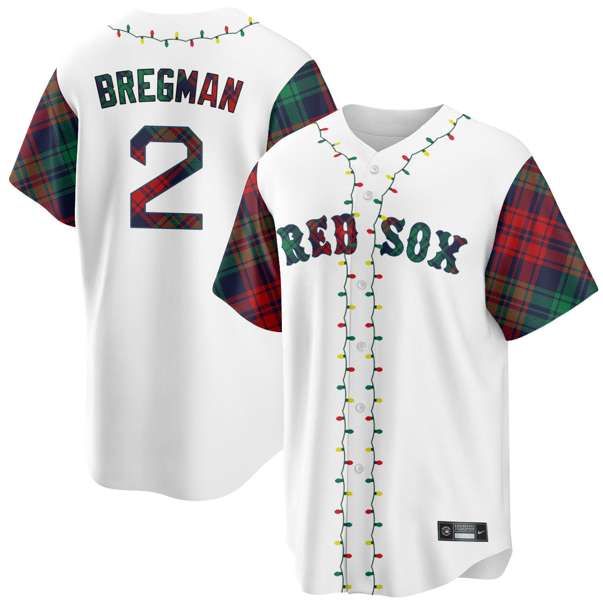 Boston Red Sox Christmas in July Jersey - All Stitched
