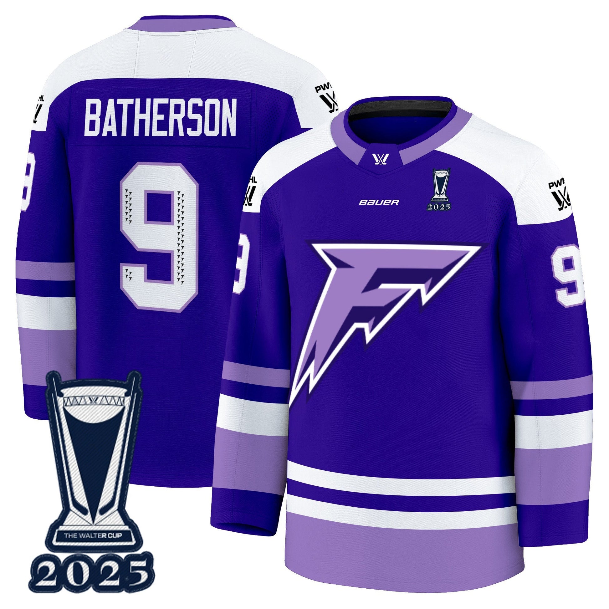 Minnesota Frost 2025 PWHL Champions Premium Jersey - All Stitched