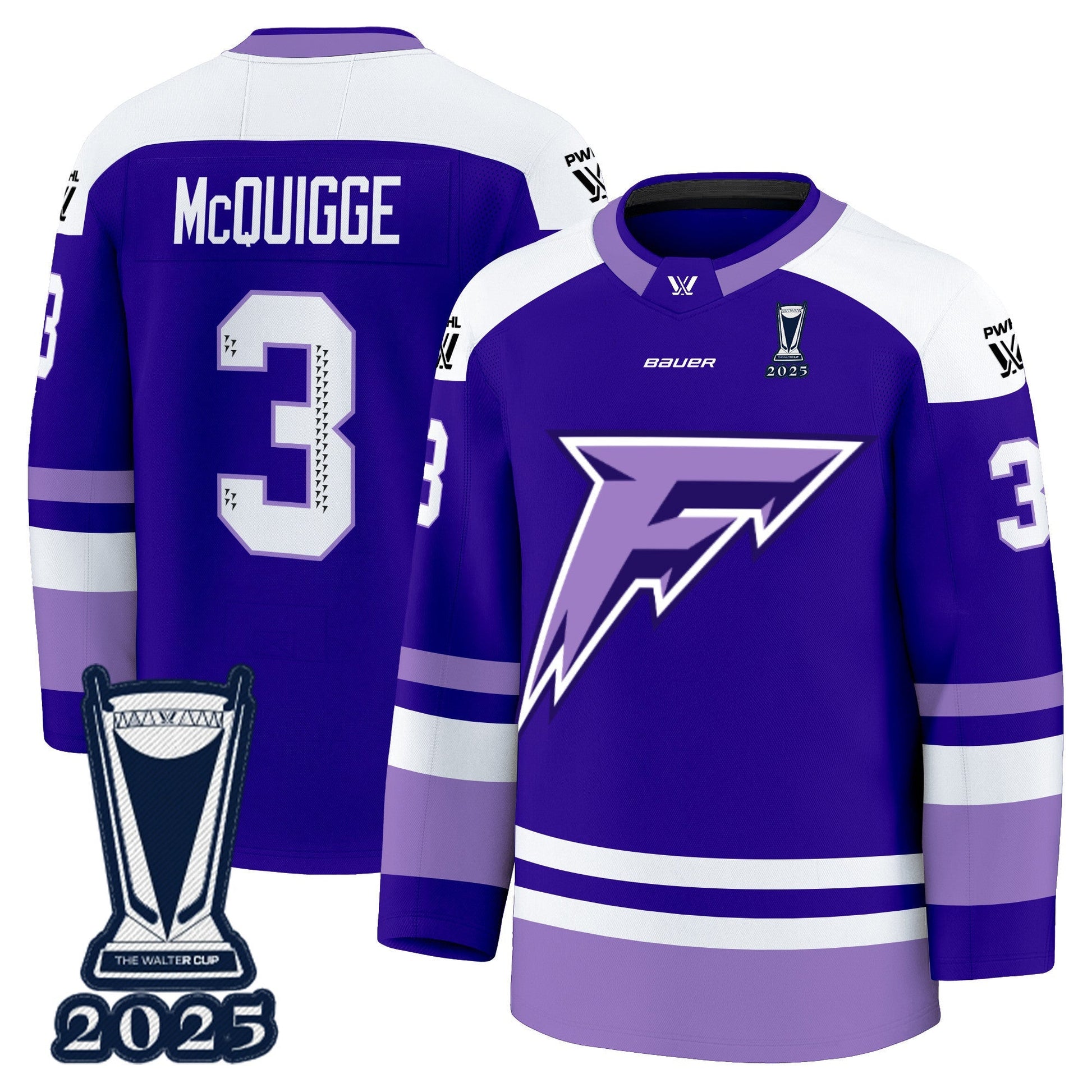 Minnesota Frost 2025 PWHL Champions Premium Jersey - All Stitched
