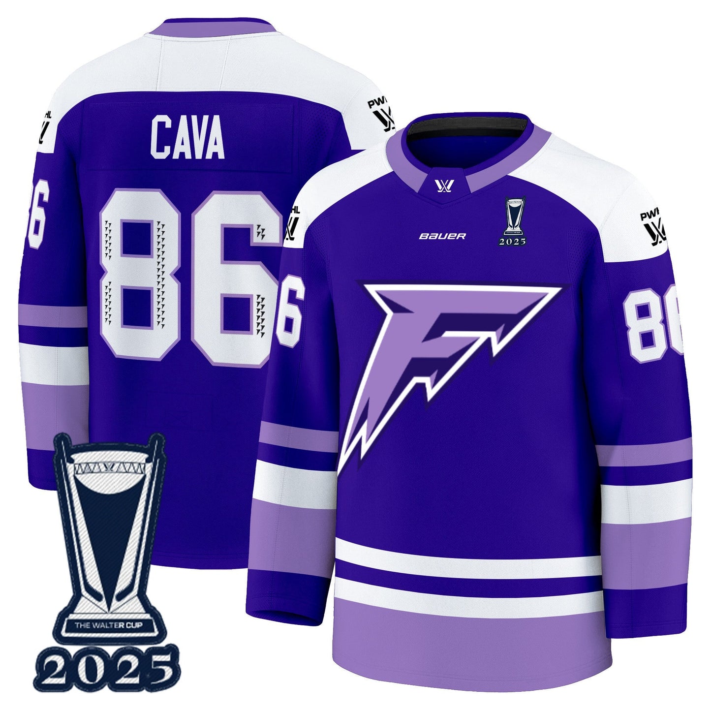 Minnesota Frost 2025 PWHL Champions Premium Jersey - All Stitched