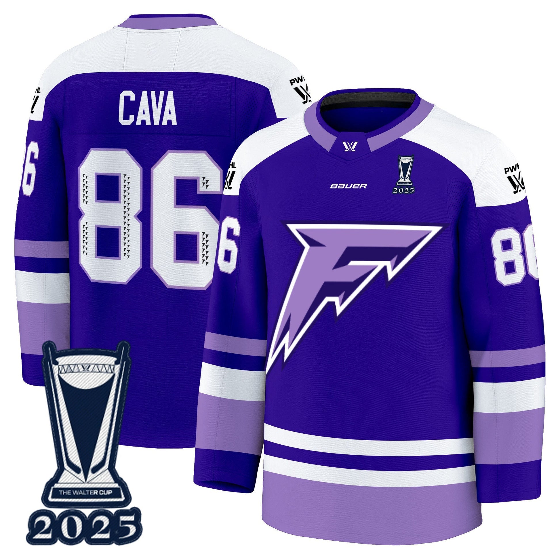 Minnesota Frost 2025 PWHL Champions Premium Jersey - All Stitched