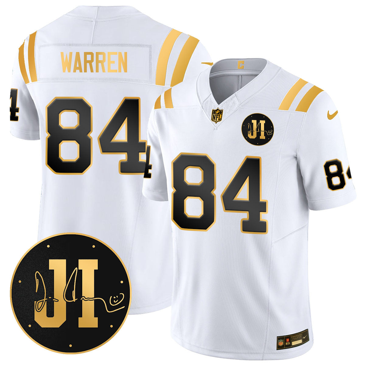 Men's Indianapolis Colts Limited 2025 Jersey - Memorial Patch for Jim Irsay - All Stitched