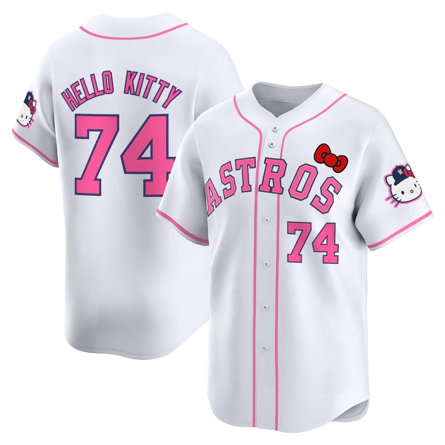 Men's Houston Astros Hello Kitty Vapor Premier Limited Jersey V2 - All Stitched