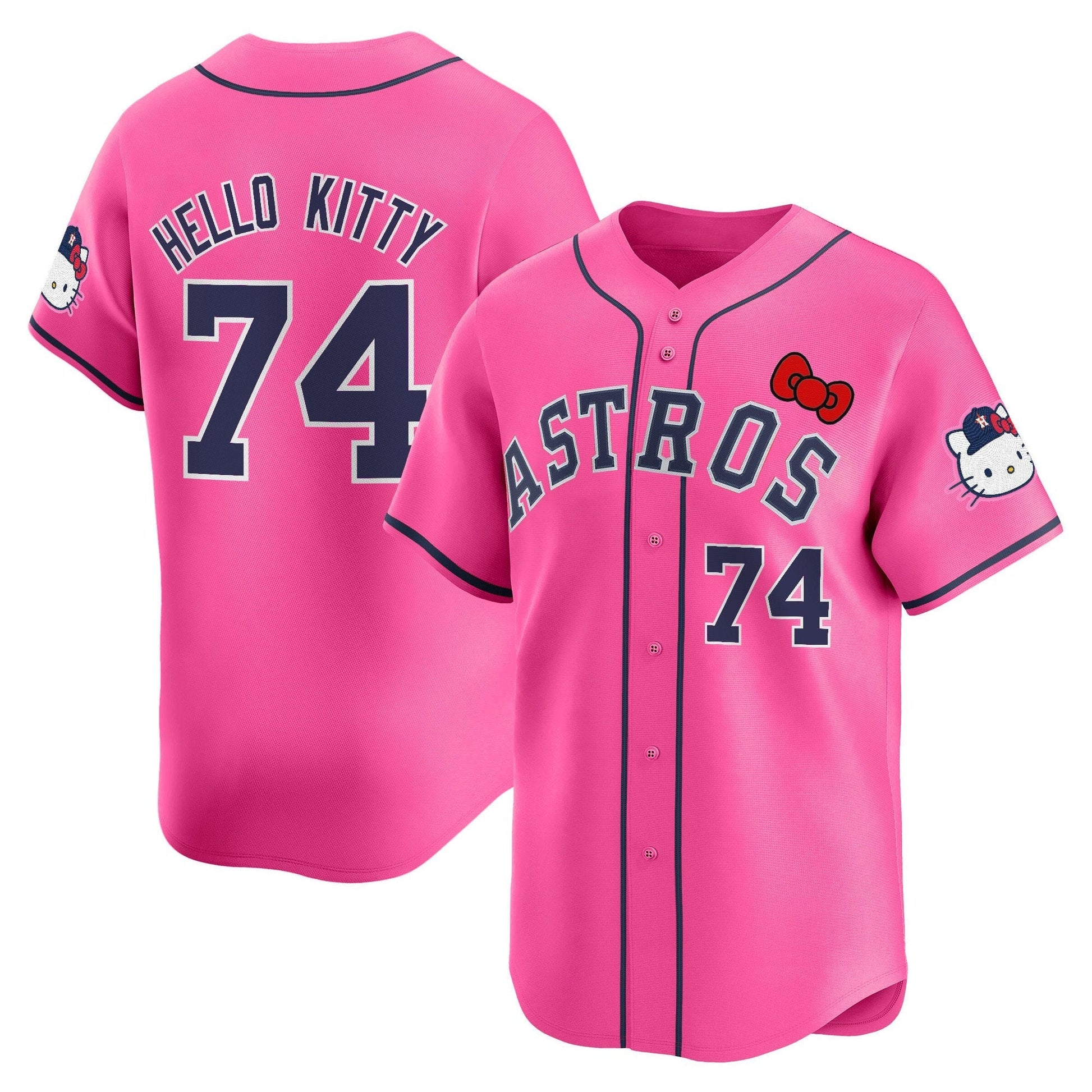 Men's Houston Astros Hello Kitty Vapor Premier Limited Jersey V2 - All Stitched