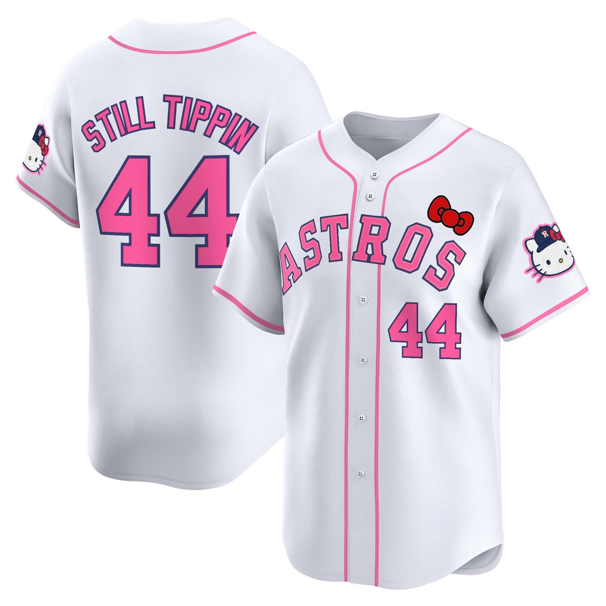 Men's Houston Astros Hello Kitty Vapor Premier Limited Jersey V2 - All Stitched