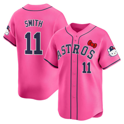 Men's Houston Astros Hello Kitty Vapor Premier Limited Jersey V2 - All Stitched