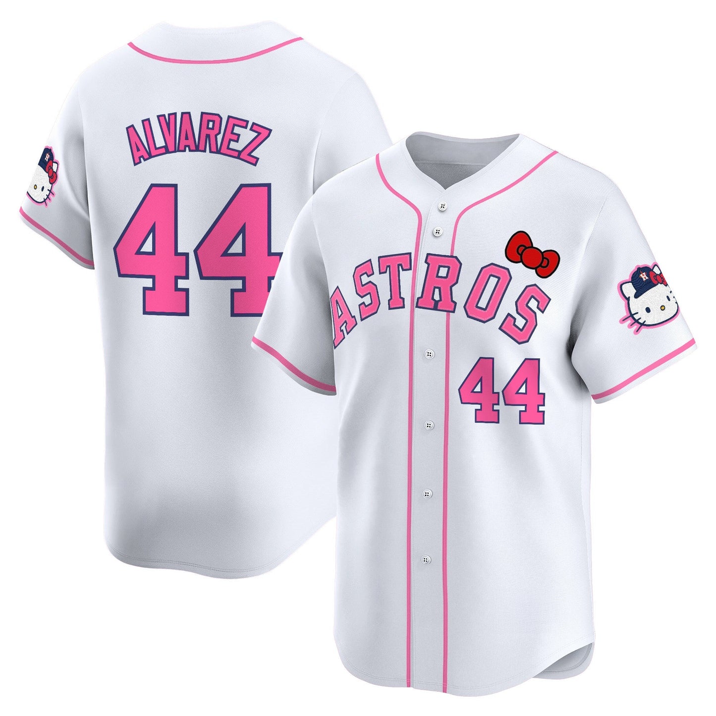 Men's Houston Astros Hello Kitty Vapor Premier Limited Jersey V2 - All Stitched