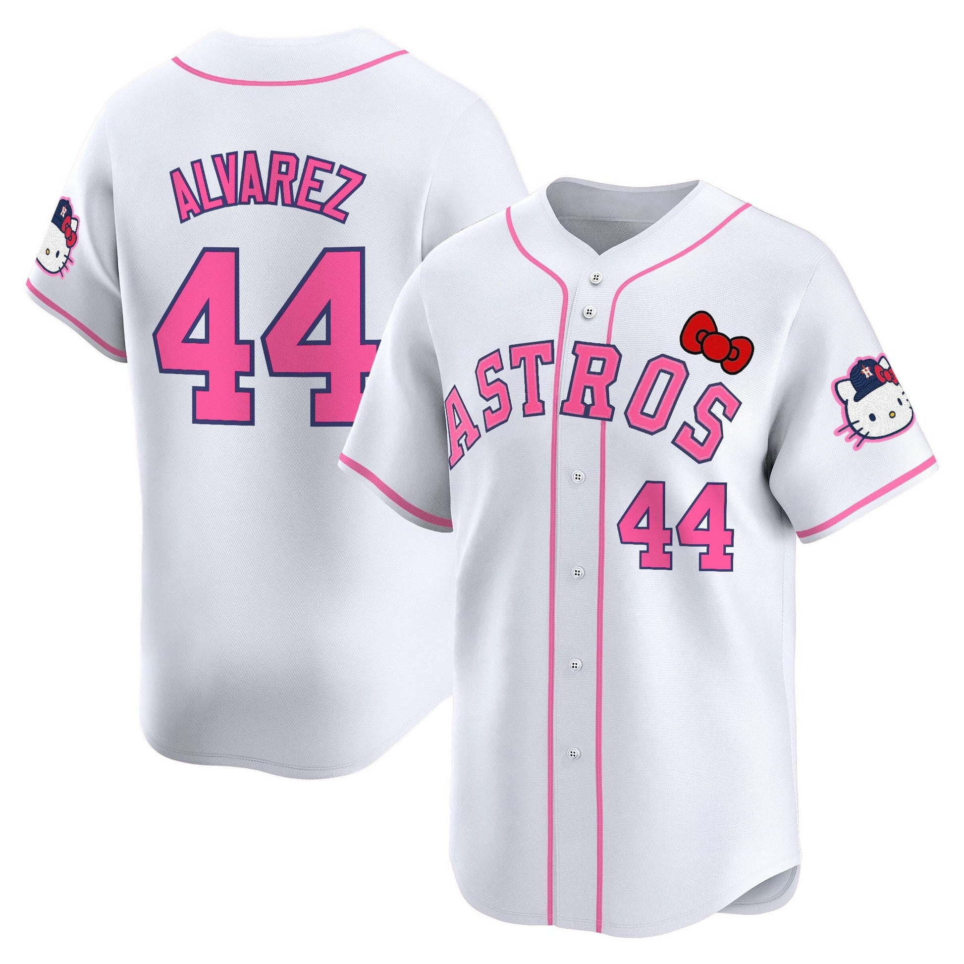 Men's Houston Astros Hello Kitty Vapor Premier Limited Jersey V2 - All Stitched