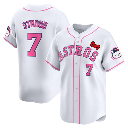 Men's Houston Astros Hello Kitty Vapor Premier Limited Jersey V2 - All Stitched