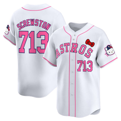 Men's Houston Astros Hello Kitty Vapor Premier Limited Jersey V2 - All Stitched
