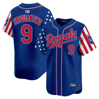 Men's Kansas City Royals 2025 Independence Day Vapor Premier Limited Jersey - All Stitched